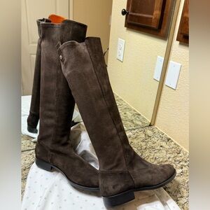 Fairfax and Favor Belgravia Suede Knee High Boots size 10